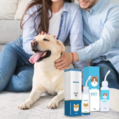 Časovo obmedzená 50% zľava🔥 Univerzálny roztok na čistenie uší pre mačky a psy, proti svrbeniu, čistenie uší a odstraňovanie roztočov z uší 👂🐾