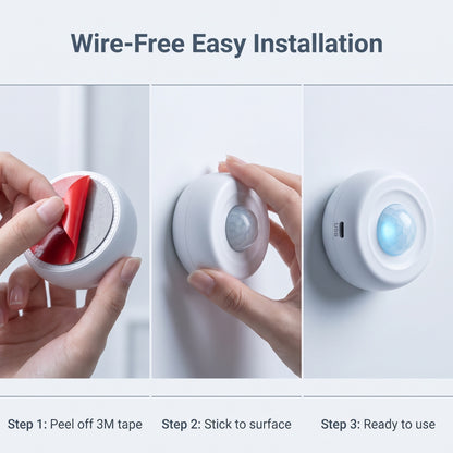 🤍Časovo obmedzená zľava 50 %📱Inteligentné WiFi indukčné alarmové zariadenie pre ľudské telo, diaľkový monitor proti krádeži v reálnom čase s aplikáciou