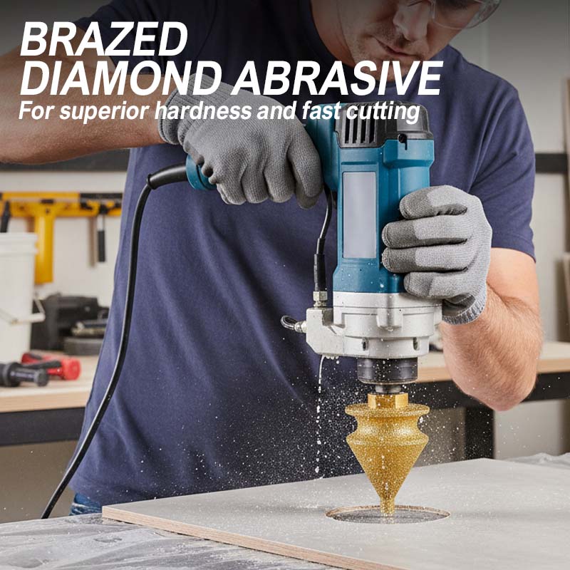 ⚙️Diamantová brúsna hlavica pre brúsku – multifunkčná, s tvrdo spájanými diamantmi, upevnenie M10 🔧