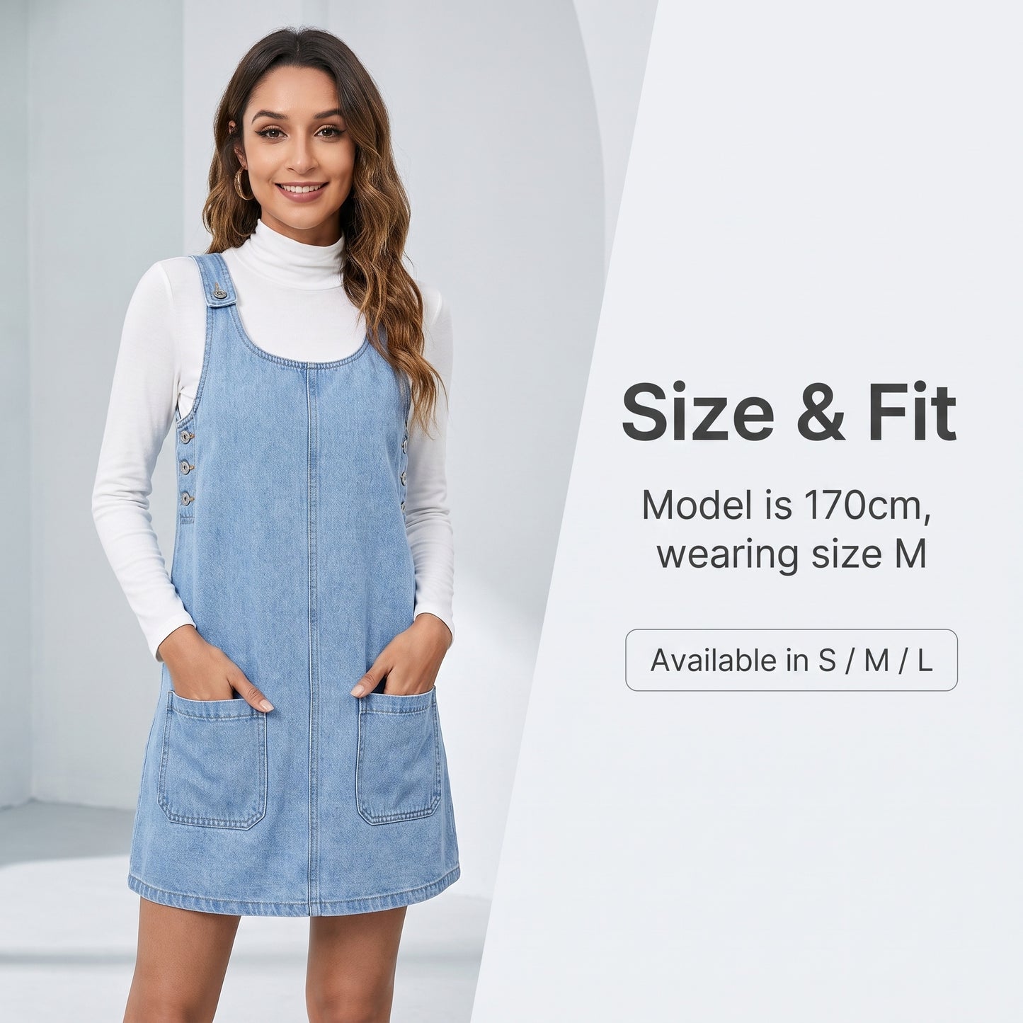 👖Časovno omejen popust💙 Retro jeans kombinezon - ohlapen kroj, oprijet, popoln za potovanja in fotografiranje