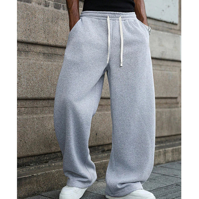 Pánske voľnočasové nohavice s voľnou šnúrkou, 👖