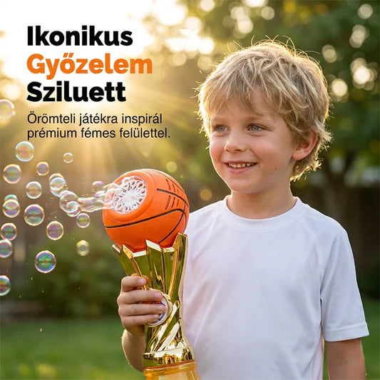 🎵 Motorkárska bublifuk – v tvare športovej trofeje, s blikajúcimi LED diódami, vrátane náplne – na dobierku 🎯