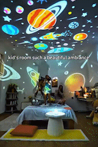 Časovno omejen 50 % popust 💤DINODREAM glasbeni projektor nočna lučka, dinozaver zvezdno nebo morska deklica sanjska pomoč pri spanju🌌