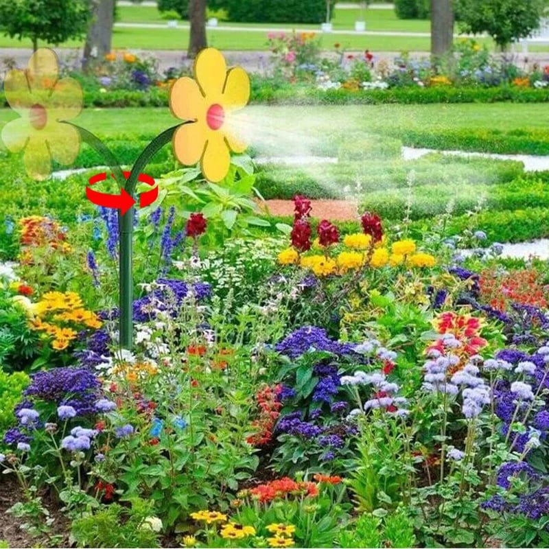 Časovo obmedzená zľava 50 % 💦 Rozkošný tancujúci zavlažovač so slnečnicami, automatické zavlažovacie zariadenie na 360° záhradu 🌼