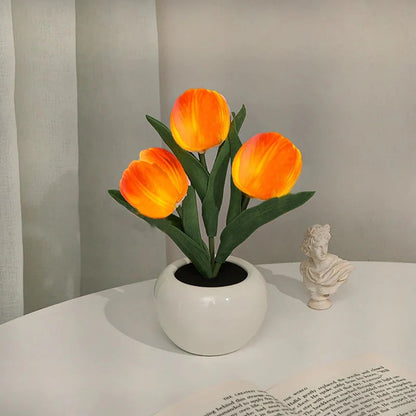 LED nočné svetlo Tulip