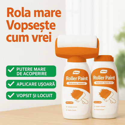 Veľká valčeková farba na stenách