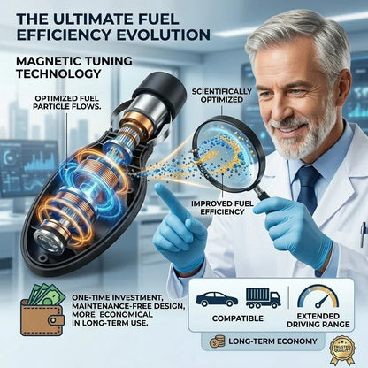 ⛽Časovno omejen 50 % popust🚗 Univerzalni magnetni varčevalnik goriva - čudež za varčevanje z gorivom za bencinska, dizelska in hibridna vozila