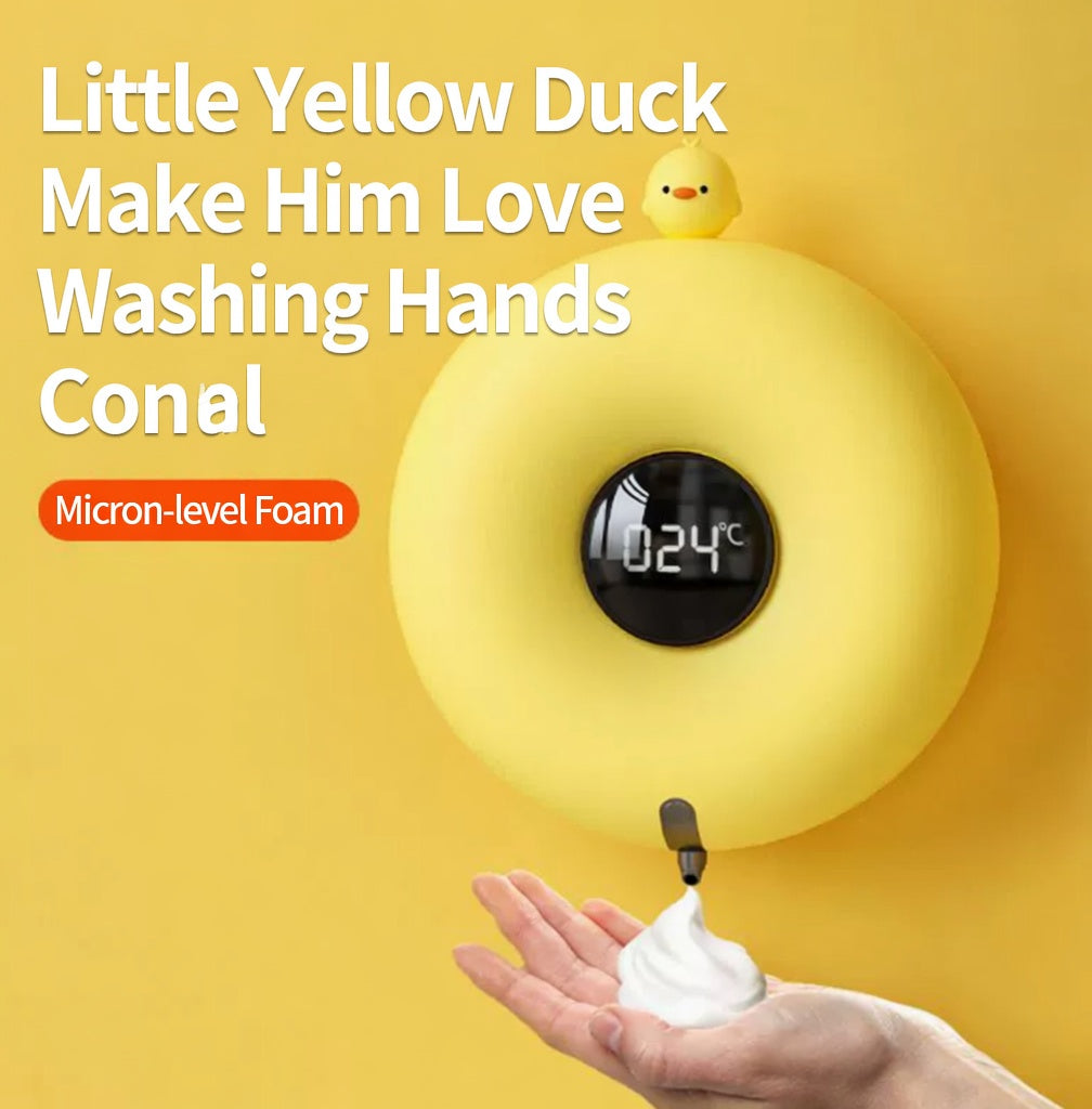 🧼Dávkovač penového mydla s UV modrým svetlom, magnetická indukcia, bez nutnosti vŕtania, nástenný/stolový automatický dávkovač mydla s dvojitým použitím🏠🛡️