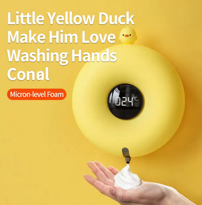 🧼Dávkovač penového mydla s UV modrým svetlom, magnetická indukcia, bez nutnosti vŕtania, nástenný/stolový automatický dávkovač mydla s dvojitým použitím🏠🛡️