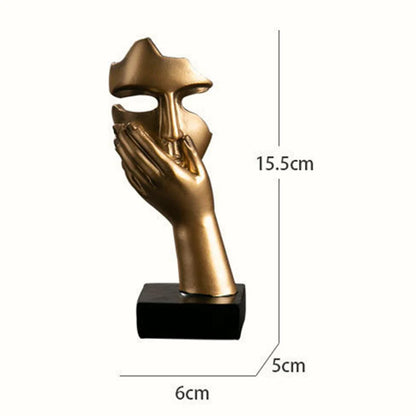 Minimalistická abstraktná figurálna socha
