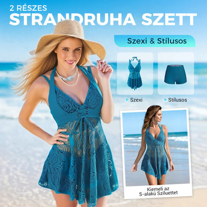 👗Dámské plavky s rozparkom a výstrihom