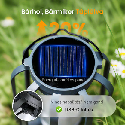 🌞Letná ponuka 🔥Vonkajšia solárna baterka so 4 prevádzkovými režimami