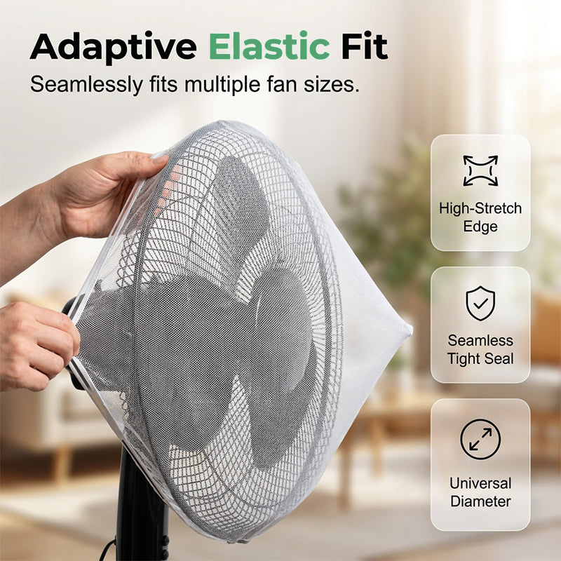 🦟Moskytiéra s fyzickým ventilátorom｜Bez chemikálií, bez zápachu, bezpečná a účinná ochrana pred komármi pre bábätká a tehotné ženy v ich spálňach✨