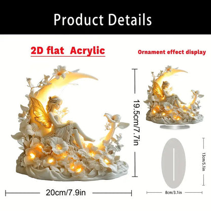 Desktopová dekorácia s motívom Mesiaca
