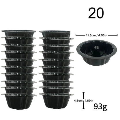 Forma na tortu z uhlíkovej ocele v tvare mini tekvice