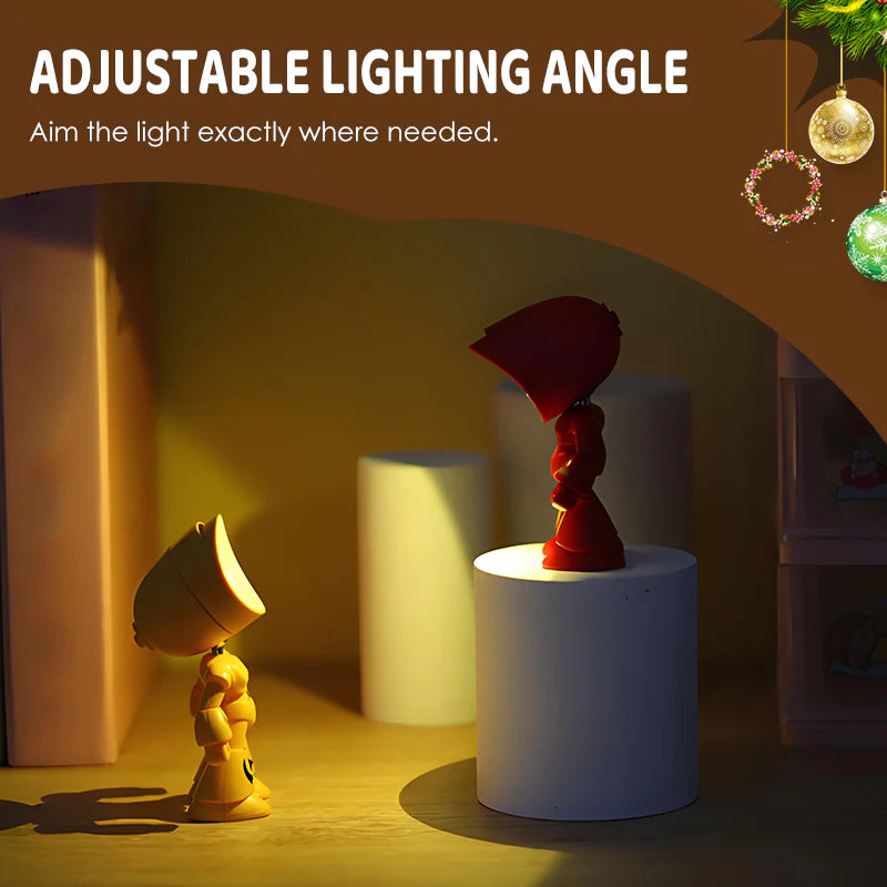 Mini stolná lampa Hero Cop Nočné svetlo
