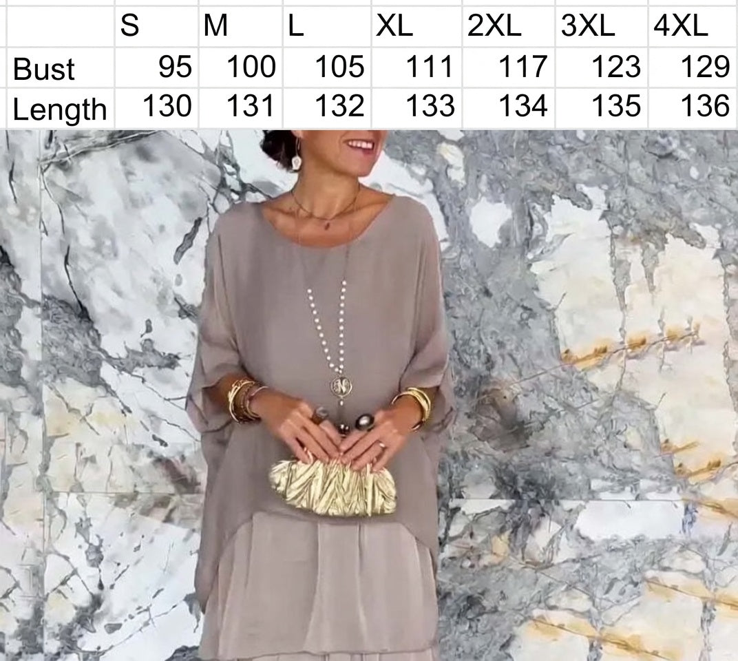 👗 Voľné šaty v umeleckom štýle