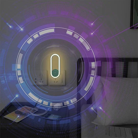 Inteligentné LED svietidlo proti komárom