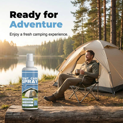 ⛺💦Čistiaci sprej na vonkajšie vybavenie: 2 v 1, odstraňuje škvrny a je vodeodolný