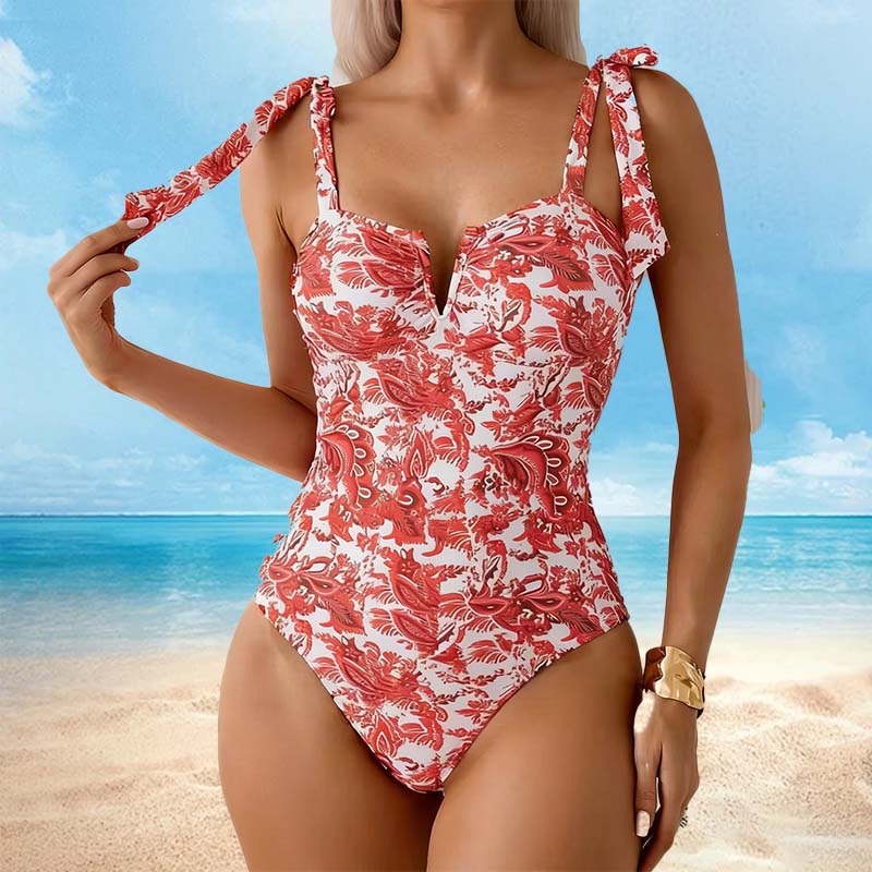 👙 Dámske jednodielne plavky s potlačou – trendy, tvarujúce a pohodlné 🌺🌊