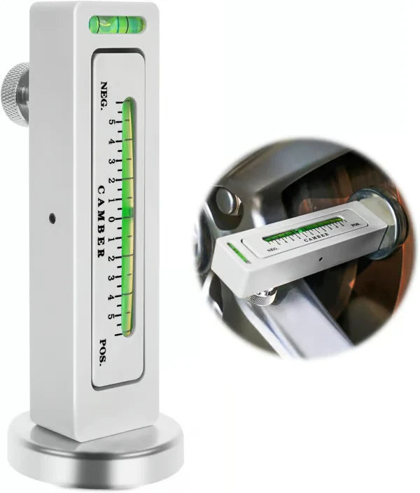 🛠Magnetický merač uhla odklonu kolies -5°~+5° Vysoko presný merač odklonu kolies pre domácich majstrov🚗💨