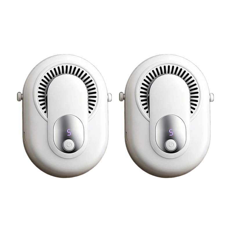 💨Časovno omejen 50 % popust🔋 Prenosni ventilator za pas 4 v 1 s 5 nastavitvami hitrosti in digitalnim LED zaslonom za hlajenje
