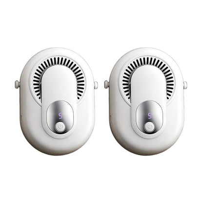 💨Časovno omejen 50 % popust🔋 Prenosni ventilator za pas 4 v 1 s 5 nastavitvami hitrosti in digitalnim LED zaslonom za hlajenje