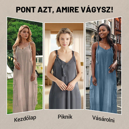 👗Dámske voľné nohavice s širokými nohavicami a vreckami