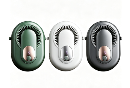 💨Časovno omejen 50 % popust🔋 Prenosni ventilator za pas 4 v 1 s 5 nastavitvami hitrosti in digitalnim LED zaslonom za hlajenje