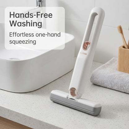 🧹Mini mop s rozprašovačom bez použitia rúk｜360° otočný stolný mop do kuchyne a kúpeľne🏠💧