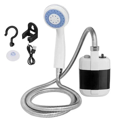 🚿Vonkajšia prenosná sprcha s napájaním cez USB