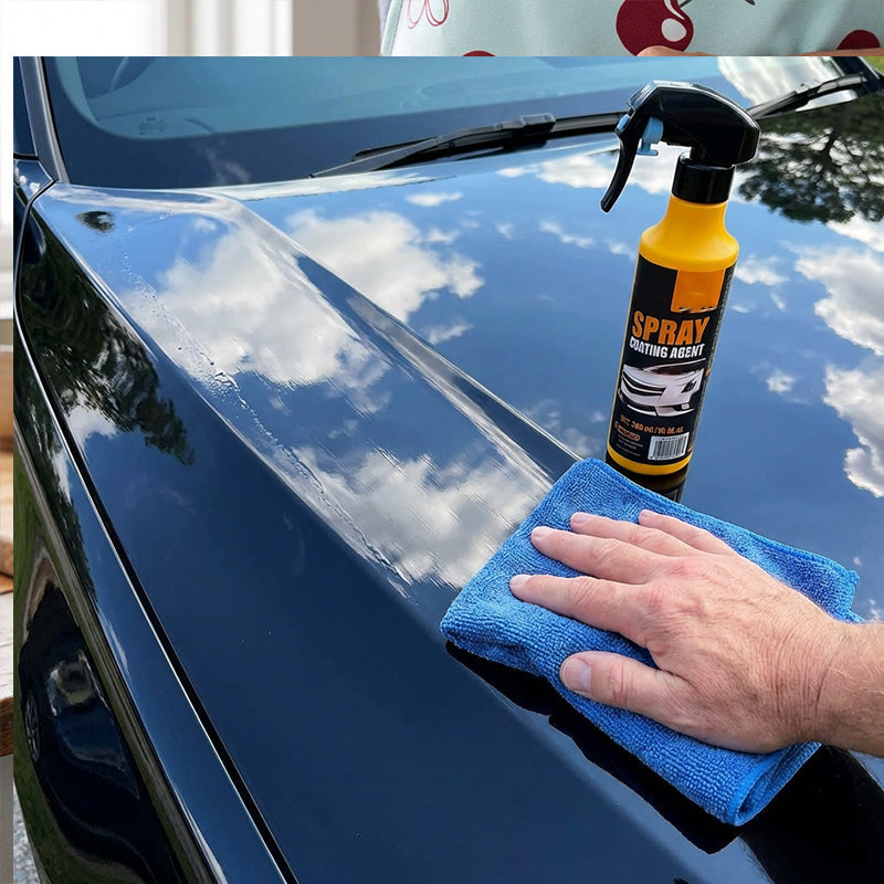 Časovo obmedzená ponuka 🚗 Nano náter do auta v spreji - svojpomocné rozjasnenie a údržba laku auta 💧