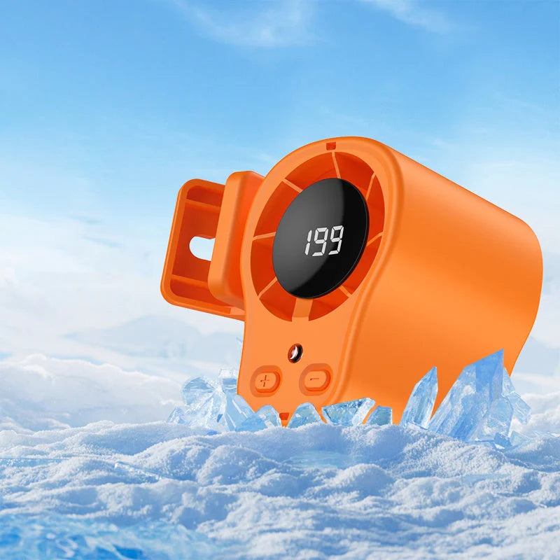 Bezdrôtový osobný ventilátor s LED displejom