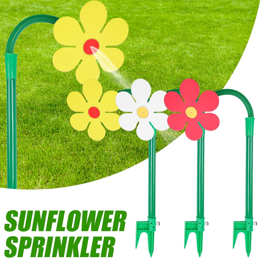 Časovo obmedzená zľava 50 % 💦 Rozkošný tancujúci zavlažovač so slnečnicami, automatické zavlažovacie zariadenie na 360° záhradu 🌼