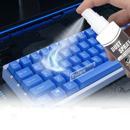 🧼 Udržujte svoju klávesnicu v bezchybnom stave – Čistiaci sprej s jemným zložením pre klávesnicu, s jemnou hmlou – vrátenie peňazí 💻