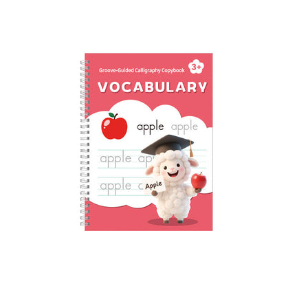 👶💯 Opakovane použiteľný cvičebný zošit Magic Handwriting – Ľahko si vytvorte úhľadný a krásny rukopis; nevyhnutnosť pre každú mamu!
