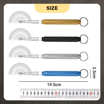 【🎁📿Ružový náhrdelník zadarmo🎁】💥Profesionálna úroveň 🔥Odnímateľný prenosný vreckový nôž s príveskom na kľúče