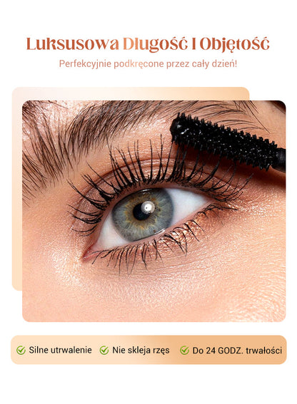 😍(🔥Kúp 1 a získajte 1 zadarmo🔥)Vodoodporna in odporna na znoj, podaljševalna in kodrajoča maskara