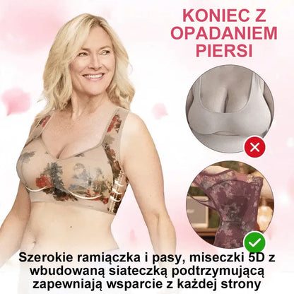 Jedyny w swoim rodzaju koronkowy biustonosz bez guzików【✨1+1 bezpłatny】