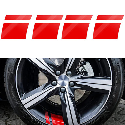 🚗✨Reflexné nálepky na kolesá: Vysoký jas v noci, bezpečné a štýlové  Časovo obmedzená udalosť