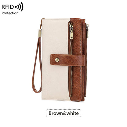 Dámska kožená peňaženka s RFID ochranou