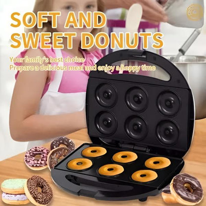 🍩Časovo obmedzená zľava 50 %⏱3-minútový rýchlopečiaci mini strojček na šišky, obojstranný ohrev, nevyhnutnosť pre domáce pečenie s deťmi