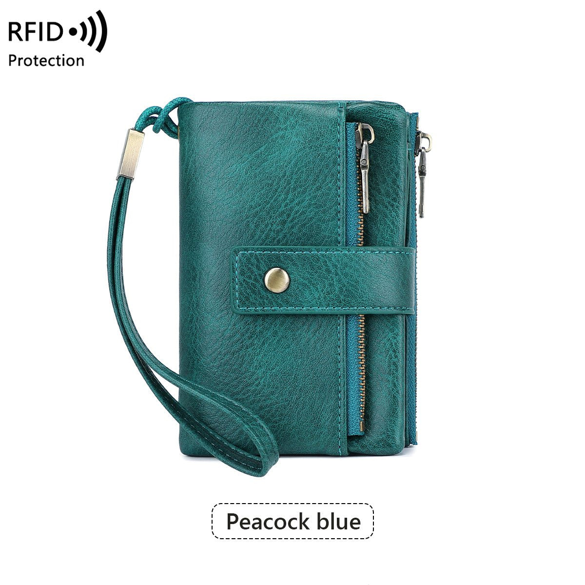 Dámska kožená peňaženka s RFID ochranou