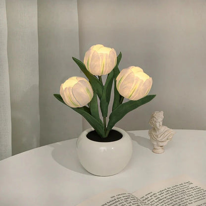 LED nočné svetlo Tulip