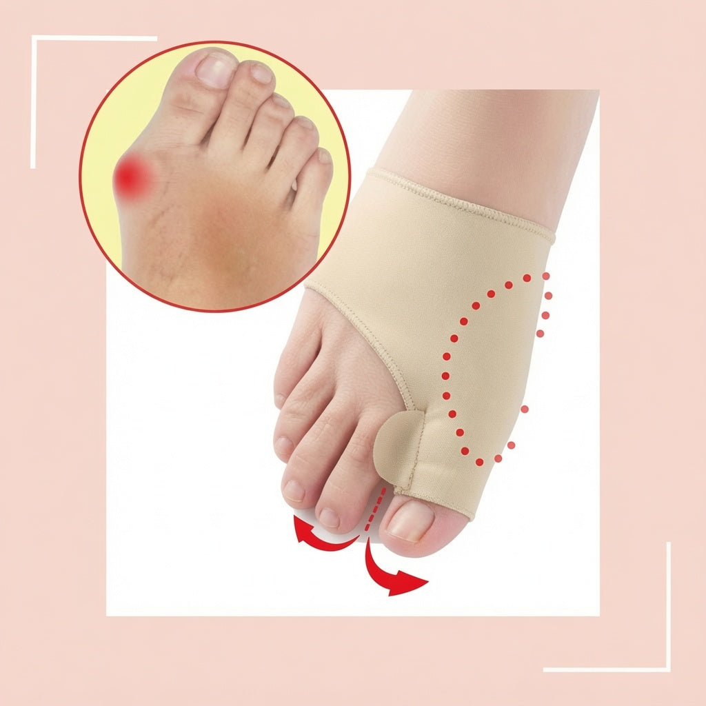 Časovo obmedzená 50% zľava 👟 Neviditeľný korektor vybočeného palca, neinvazívna pomôcka na úľavu od vybočeného palca, ktorú možno nosiť s topánkami 🦶