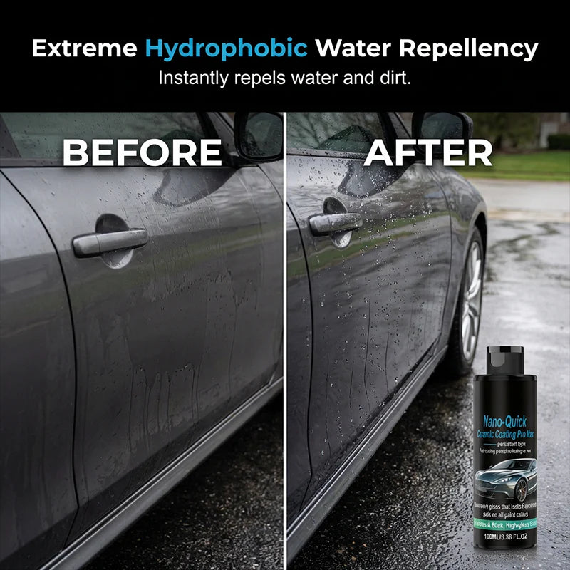 Lesklý hydrofóbny nano-keramický náter v spreji