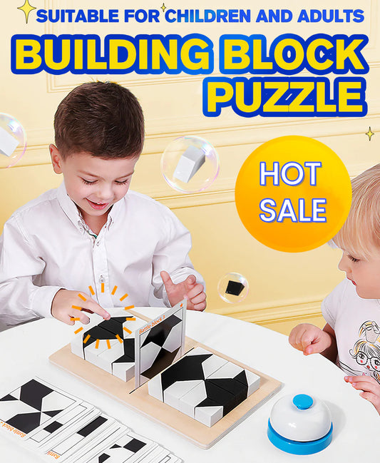 🧩 ČIERNO-BIELE MONTESSORI PUZZLE | | Veková skupina 3–8 rokov | Na rozvoj priestorovej logiky📚