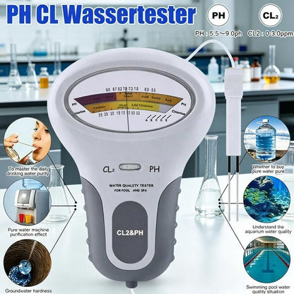 🔬💧 Meradlo pH a chlóru Cl₂ – 50 % ZĽAVA! Presné meranie pH a chlóru v bazéne – jednoduché, rýchle a spoľahlivé. 🔥🏊