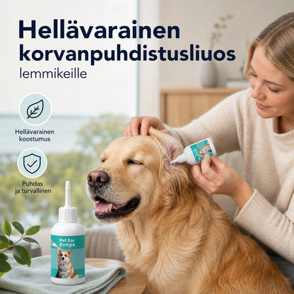 Raztopina za čiščenje ušes hišnih ljubljenčkov | PETCLEAN