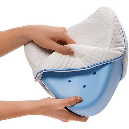 Časovno omejen 50 % popust 🌙 Ergonomska blazina za noge iz spominske pene, nepogrešljiv element za spanje na boku, ki popravlja poravnavo medenice in ščiti hrbtenico 🦴